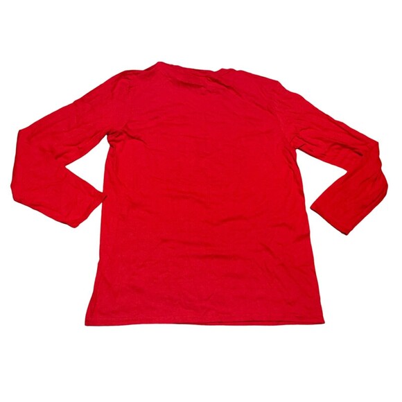 Men's Fanatics Red Detroit Red Wings Authentic  Long Sleeve T-shirt Large New - Picture 2 of 5
